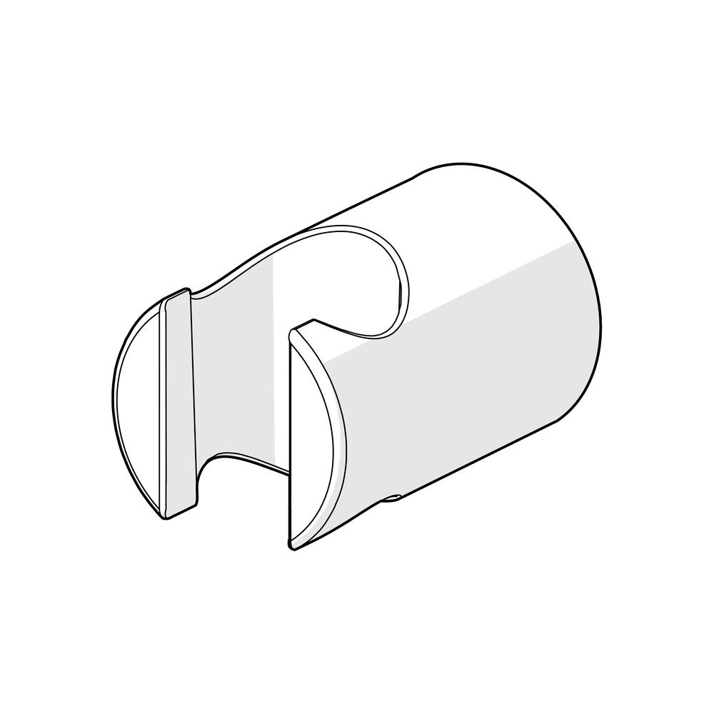 Hansa Wandhalter Handbrause, Chrom, 59913711... HANSA-59913711 4015474253483 (Abb. 2)