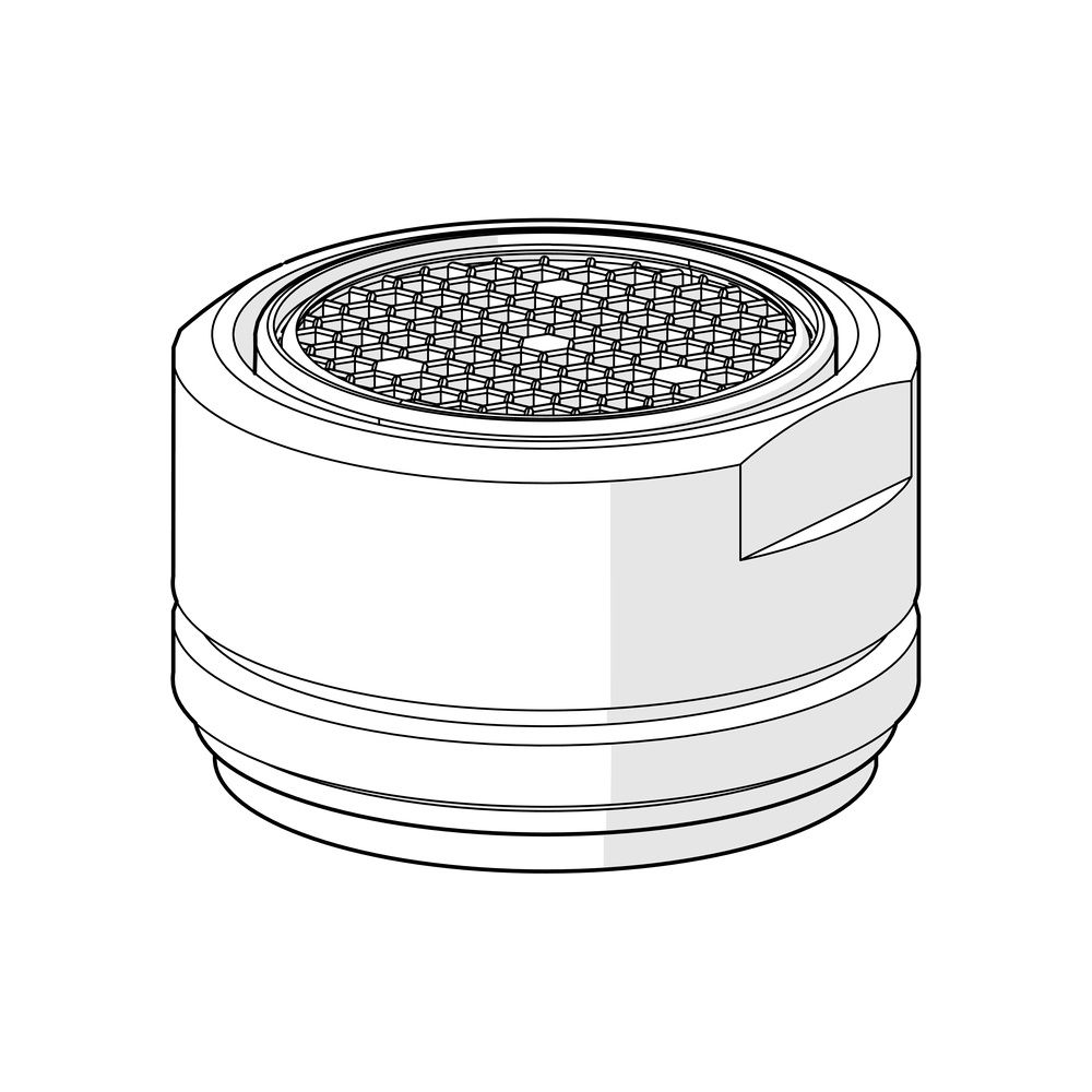 Hansa Luftsprudler, M24x1, 6l/min, 59913727... HANSA-59913727 4015474253698 (Abb. 2)
