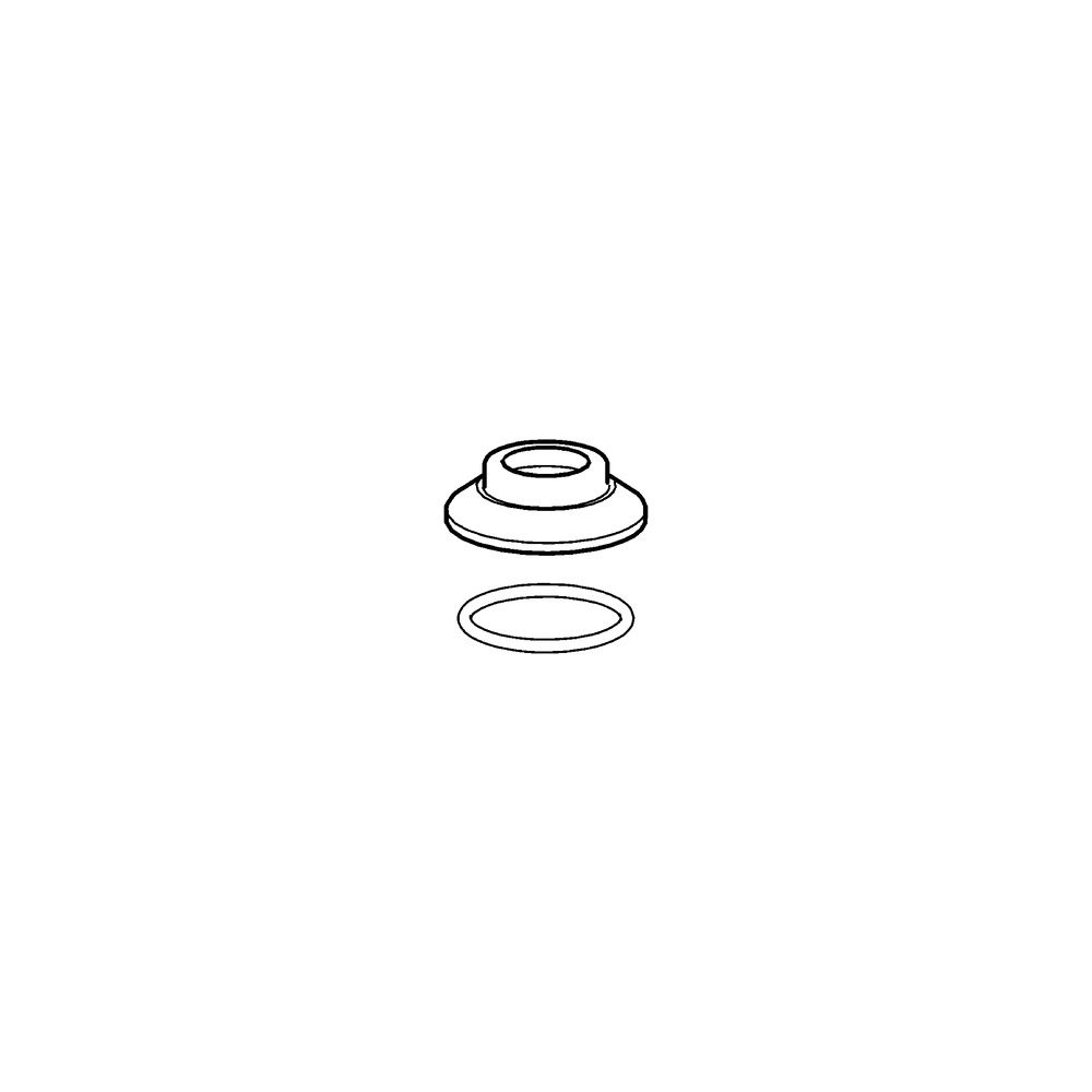 Hansa Rosette 59913731 Durchmesser 55mm Chrom... HANSA-59913731 4015474254961 (Abb. 2)