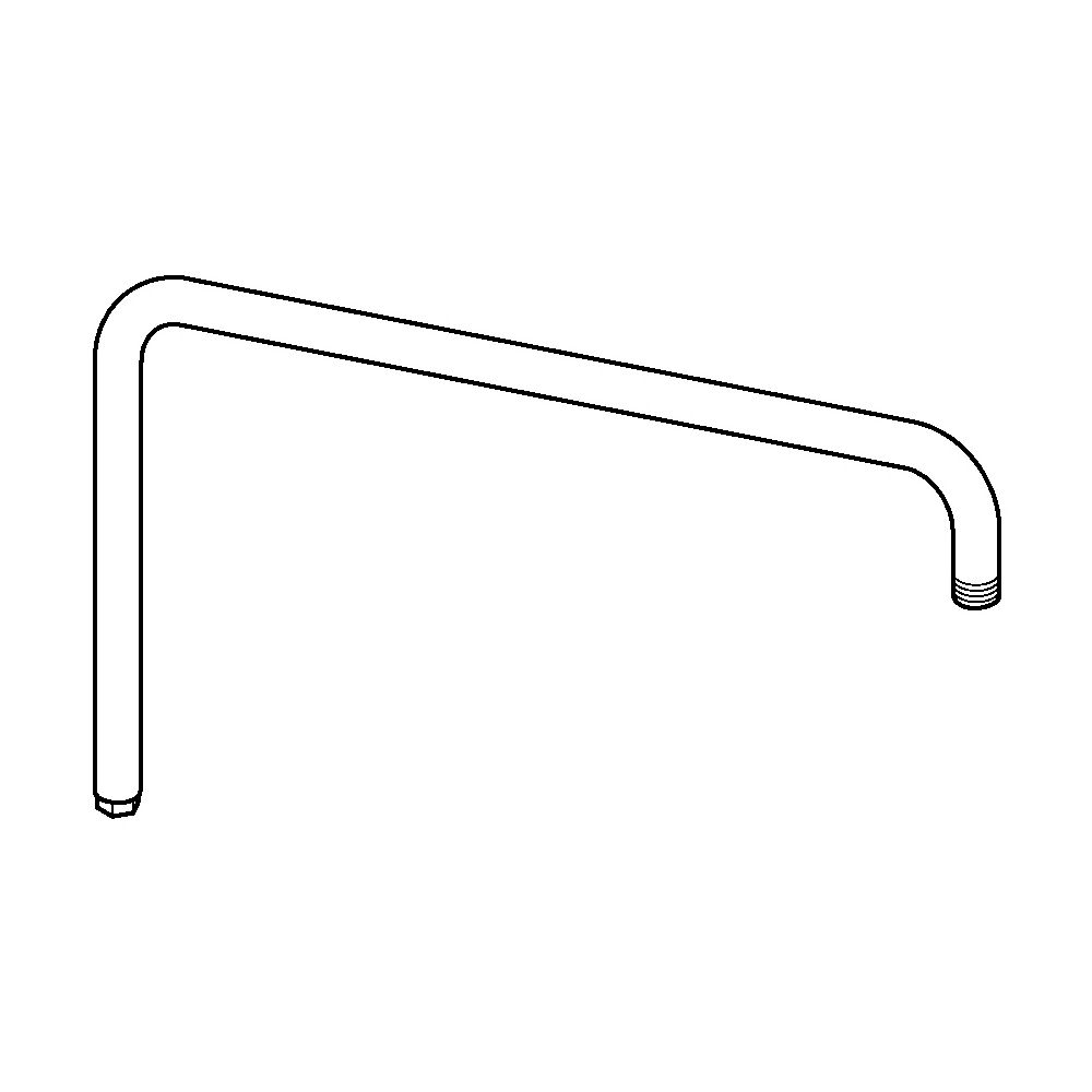 Hansa Brausearm ohne Kopfbrause, Chrom, 59913810... HANSA-59913810 4015474257214 (Abb. 4)