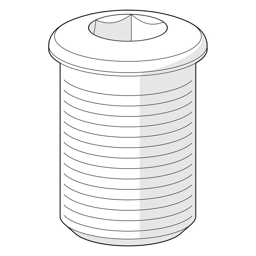 Hansa Schraube, Anschlussgröße M4x8, 59913851... HANSA-59913851 4015474258587 (Abb. 2)