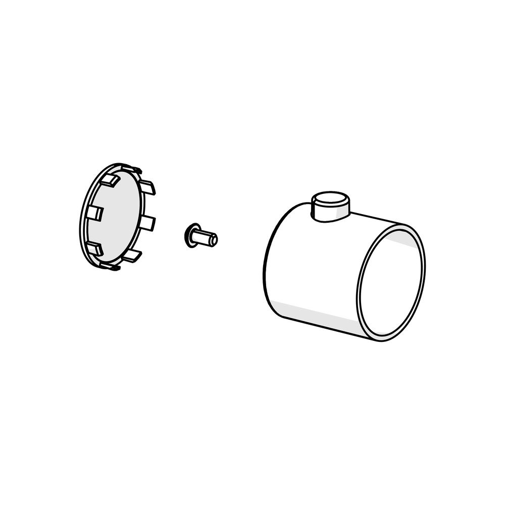 Hansa Temperatureinstellgriff, Chrom, 59913852... HANSA-59913852 4015474258594 (Abb. 2)