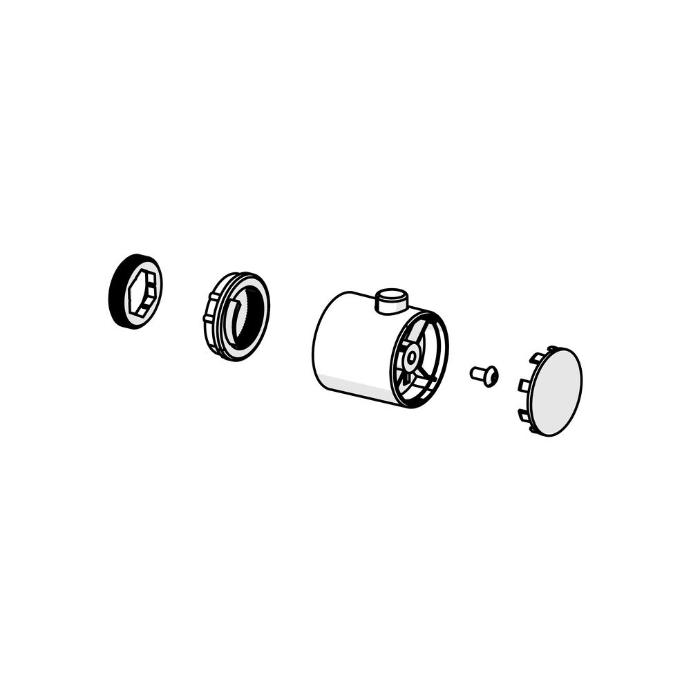 Hansa Absperrgriff, Chrom, 59913854... HANSA-59913854 4015474258617 (Abb. 2)