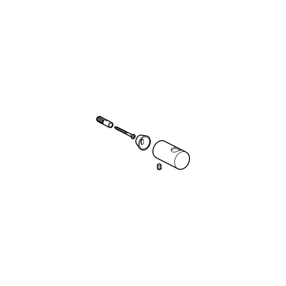 Hansa Wandbefestigung, Chrom, 59913859... HANSA-59913859 4015474258730 (Abb. 2)