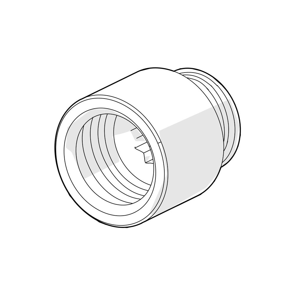 Hansa Verlängerungsschraubensatz, G 1/2", Schlüsselweite 12, 20mm, 59913864... HANSA-59913864 4015474258914 (Abb. 2)