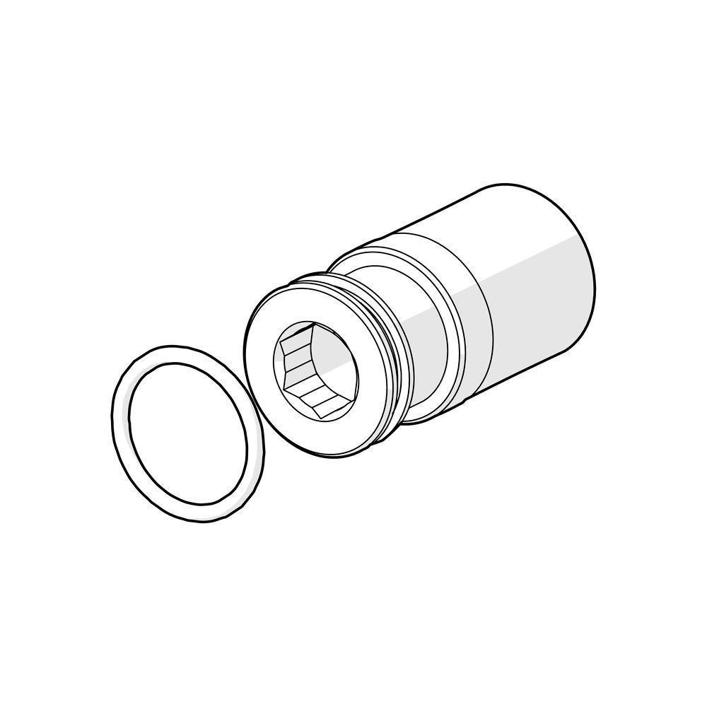 Hansa Gewindehülse G 1/2", 59913865... HANSA-59913865 4015474258921 (Abb. 2)