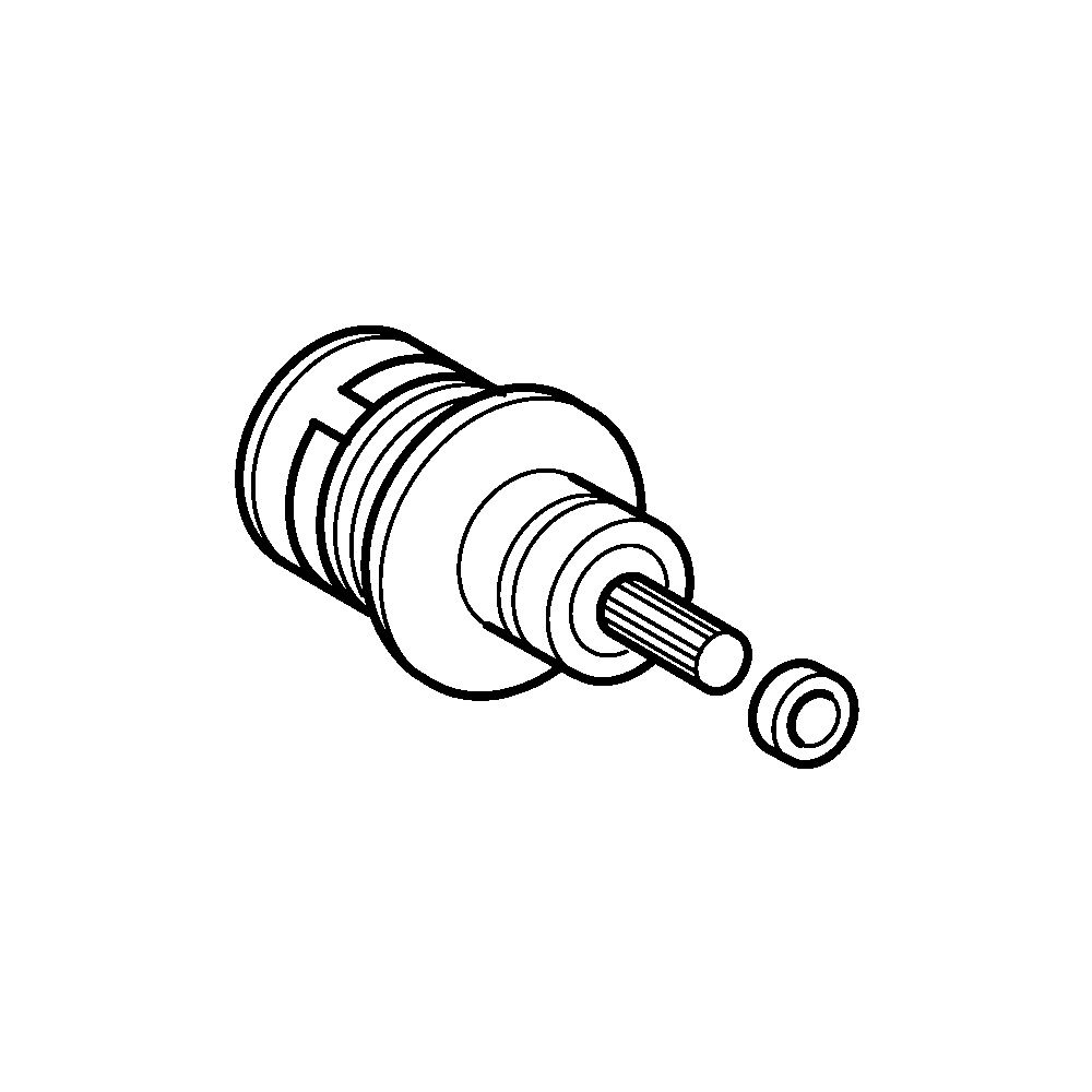 Hansa Oberteil für Unterputz-Einbaukörper, Messing, 59913929... HANSA-59913929 4015474264663 (Abb. 2)