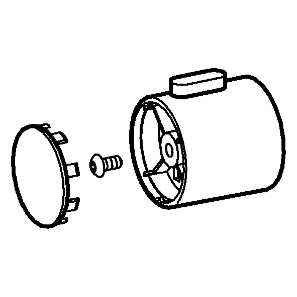 Hansa Temperatureinstellgriff, Chrom, 59913938... HANSA-59913938 4015474267664 (Abb. 2)