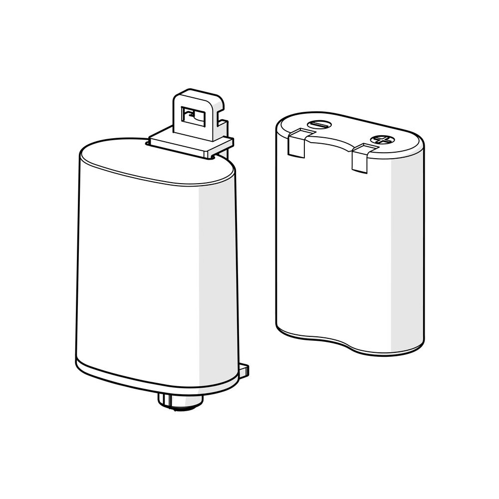 Hansa Batteriegehäuse mit Batterie, 59914088... HANSA-59914088 4015474275355 (Abb. 2)