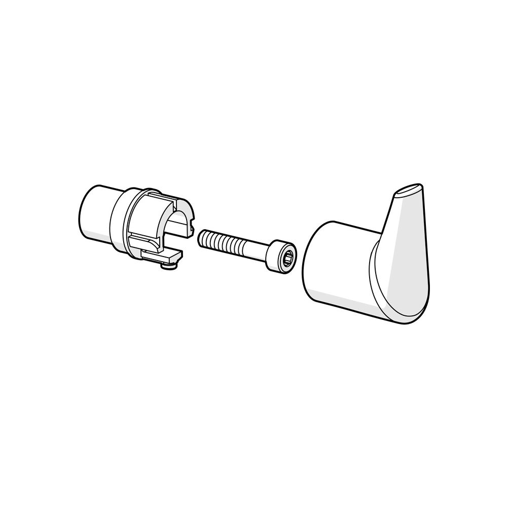 Hansa Temperatureinstellgriff, Chrom, 59914092... HANSA-59914092 4015474275393 (Abb. 2)
