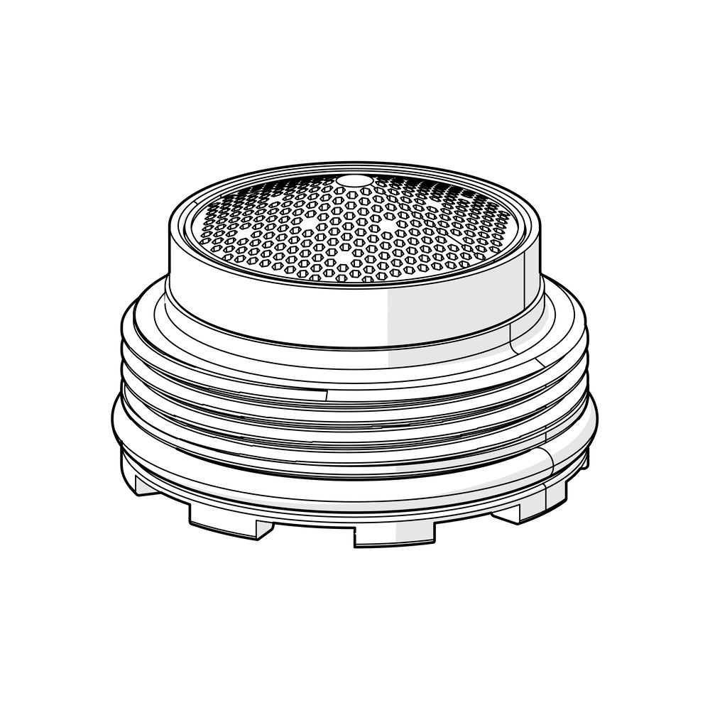 Hansa Luftsprudler, M21,5x1, 5l/min, 59914094... HANSA-59914094 4015474275416 (Abb. 2)