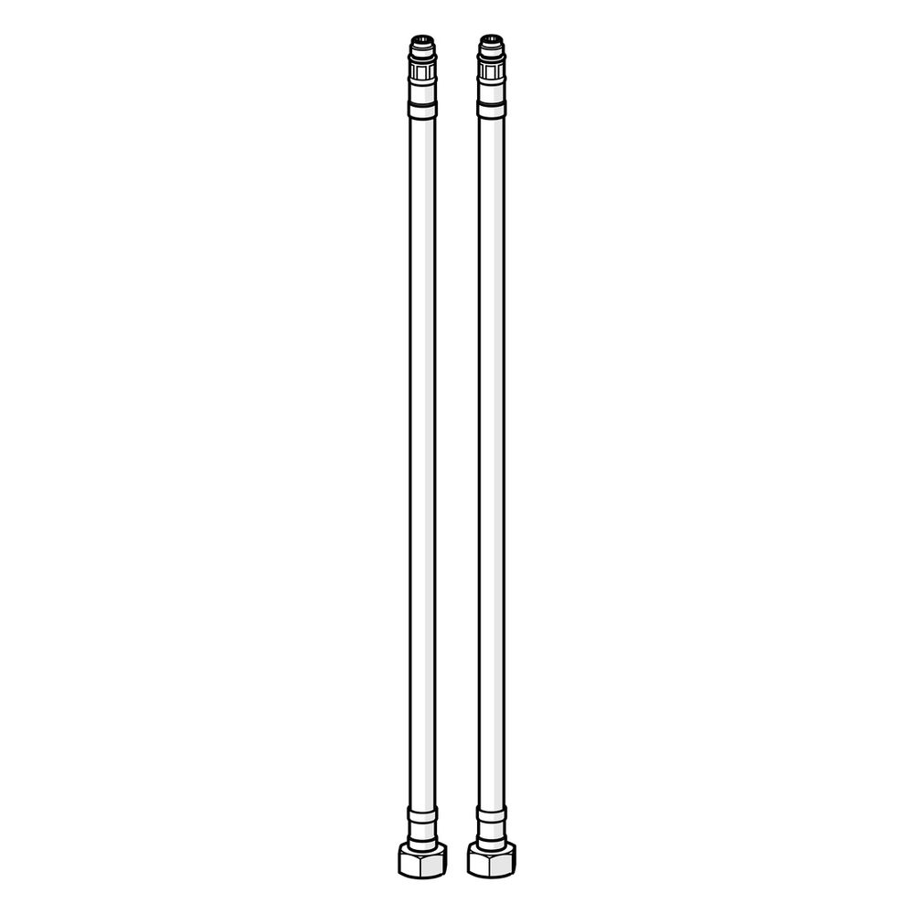Hansa Anschlussschlauch Länge 37,5cm, G 3/8" x M10x1, 59914095... HANSA-59914095 4015474275423 (Abb. 2)