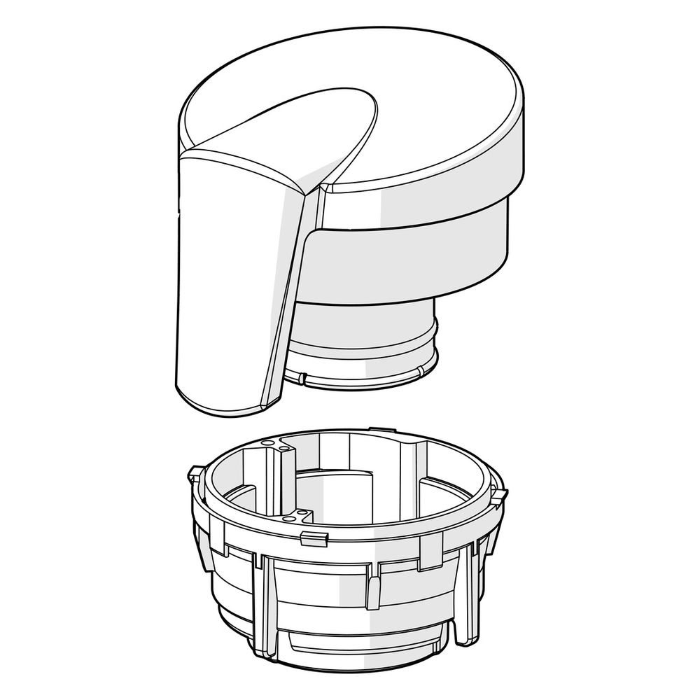 Hansa Absperrgriff für Wasserhahn, 59914110... HANSA-59914110 4015474275577 (Abb. 2)