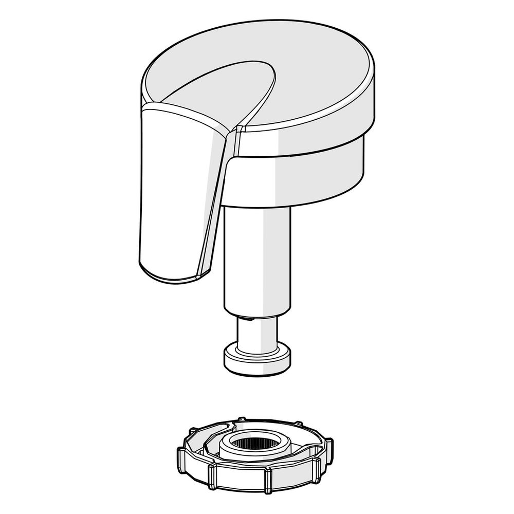 Hansa Absperrgriff für Wasserhahn, 59914115... HANSA-59914115 4015474275621 (Abb. 2)