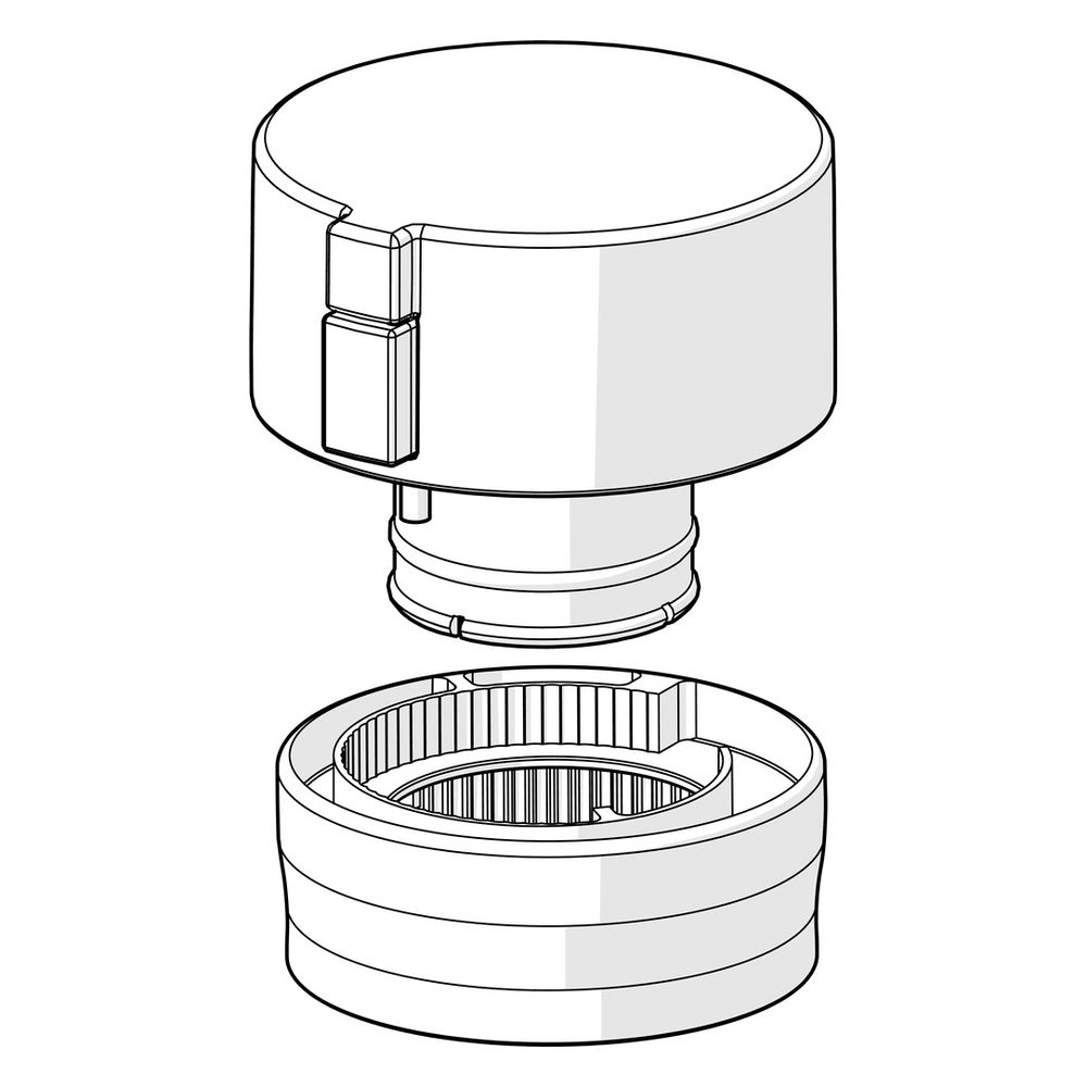 Hansa Temperatureinstellgriff, 59914120... HANSA-59914120 4015474275676 (Abb. 2)