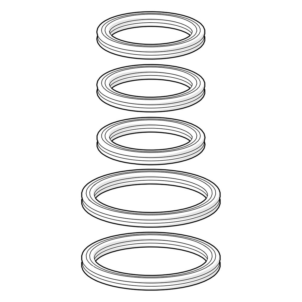 Hansa Dichtungskit für Wasserhahn, 59914144... HANSA-59914144 4015474275911 (Abb. 2)