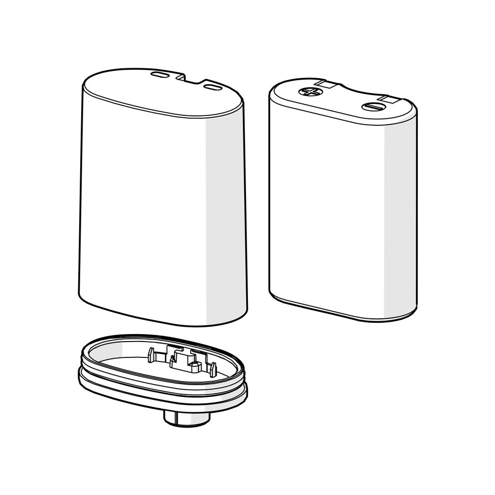 Hansa Batteriegehäuse mit Batterie, 59914154... HANSA-59914154 4015474276017 (Abb. 2)