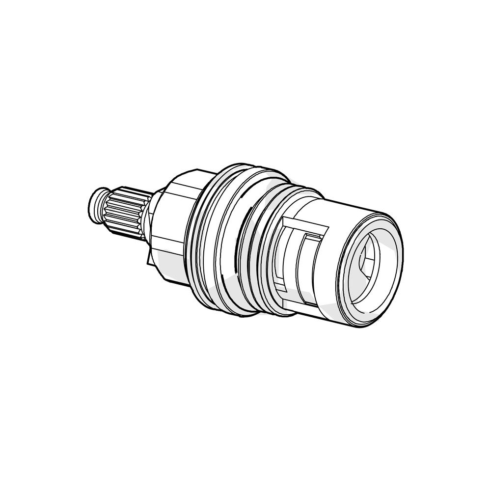 Hansa Oberteil G 1/2", Messing, 59914207... HANSA-59914207 4015474287464 (Abb. 2)