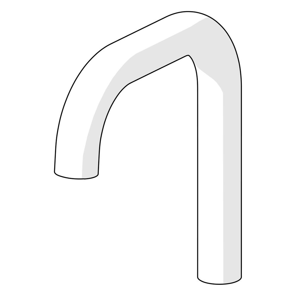 Hansa Auslauf 59914227 Länge 131mm Ausladung 120mm... HANSA-59914227 4057304000140 (Abb. 2)