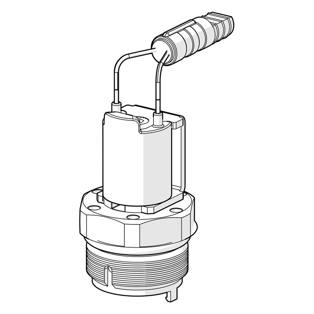 Hansa Magnetventil, Betriebsspannung 6V, 59914232... HANSA-59914232 4057304000133 (Abb. 2)