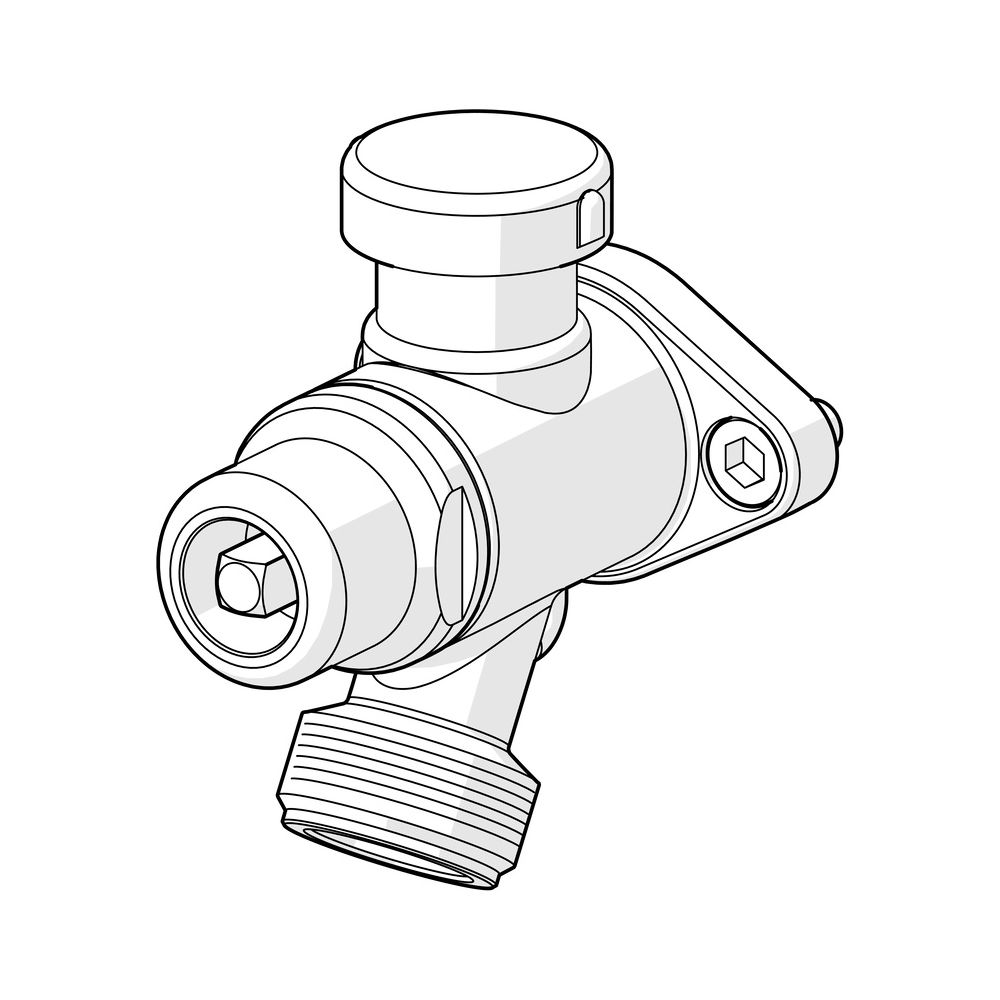 Hansa Körper für Wasserhahn, komplett, 59914273... HANSA-59914273 4057304000560 (Abb. 2)