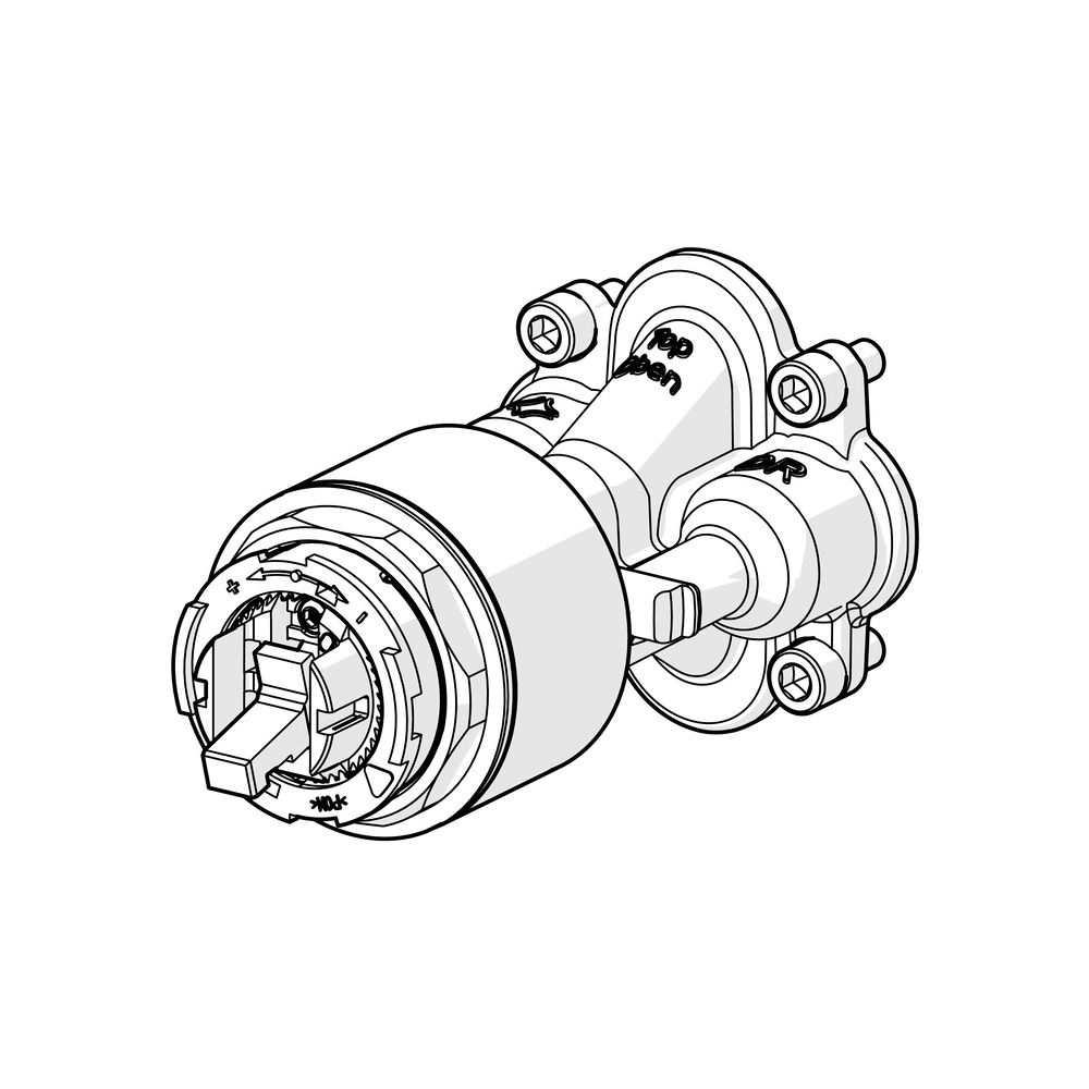 Hansa Funktionseinheit, Temperaturbegrenzer, Heißwassersperre einstellbar, 59914292... HANSA-59914292 4057304001512 (Abb. 2)