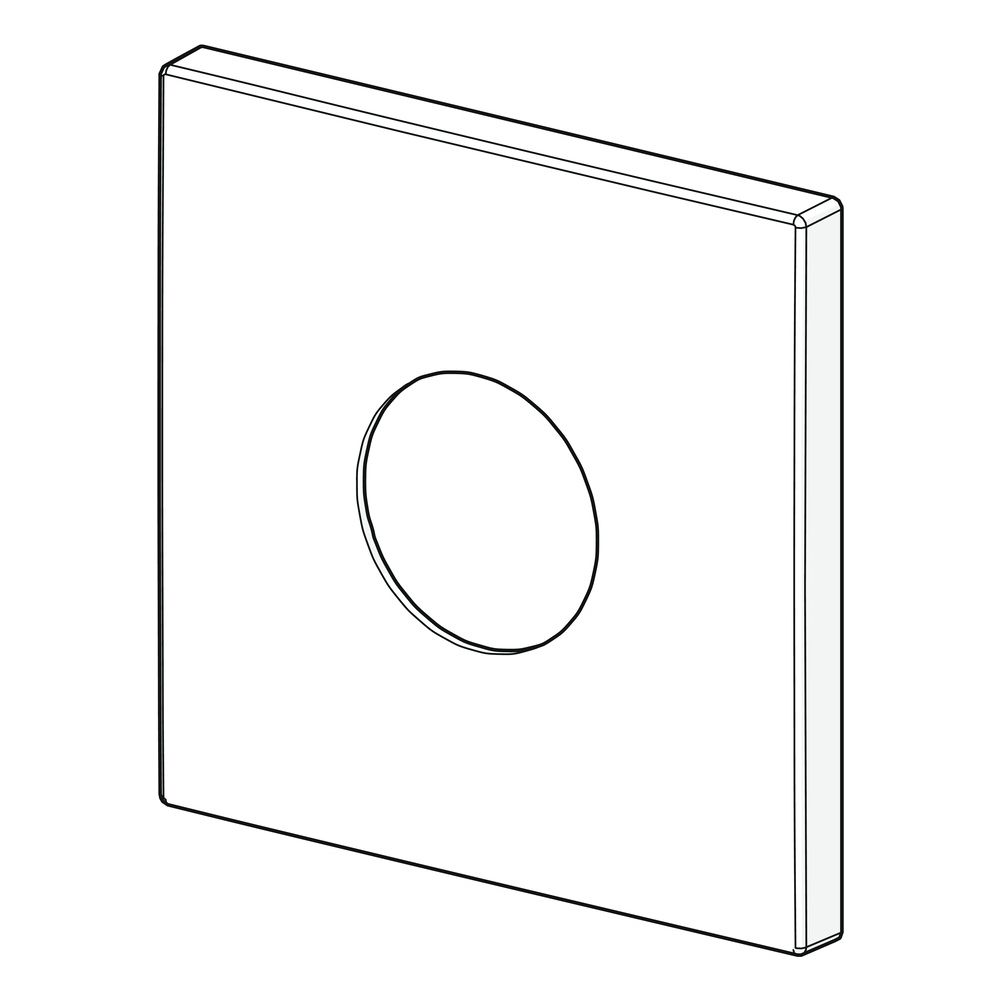 Hansa Rosette für Unterputz-Einbaukörper, Chrom, 59914297... HANSA-59914297 4057304001567 (Abb. 2)