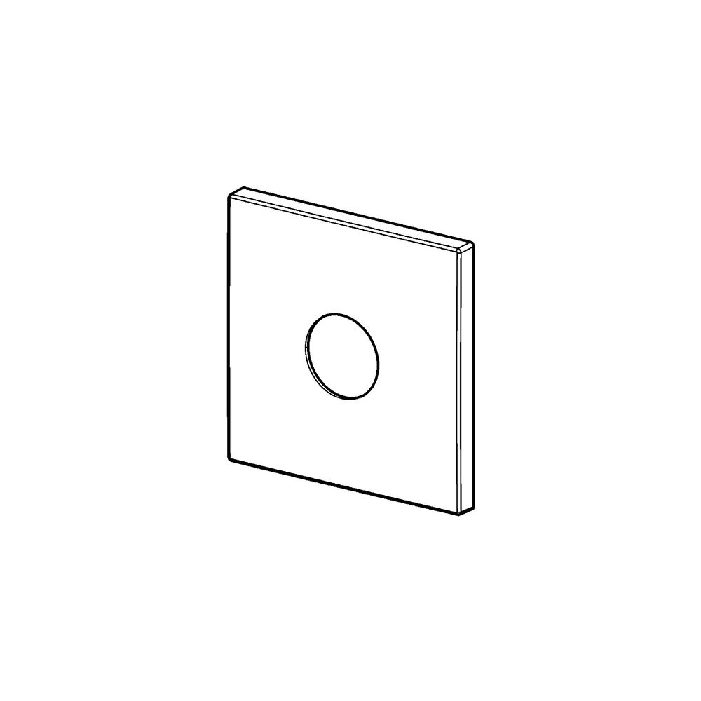 Hansa Rosette, 150 x150, Chrom, 59914305... HANSA-59914305 4057304001642 (Abb. 2)
