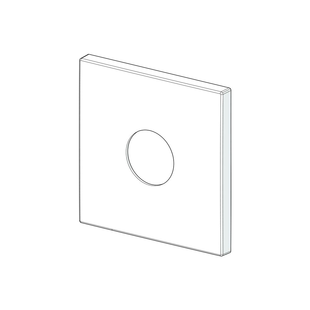 Hansa Rosette für Unterputz-Einbaukörper, Chrom, 59914312... HANSA-59914312 4057304001710 (Abb. 2)