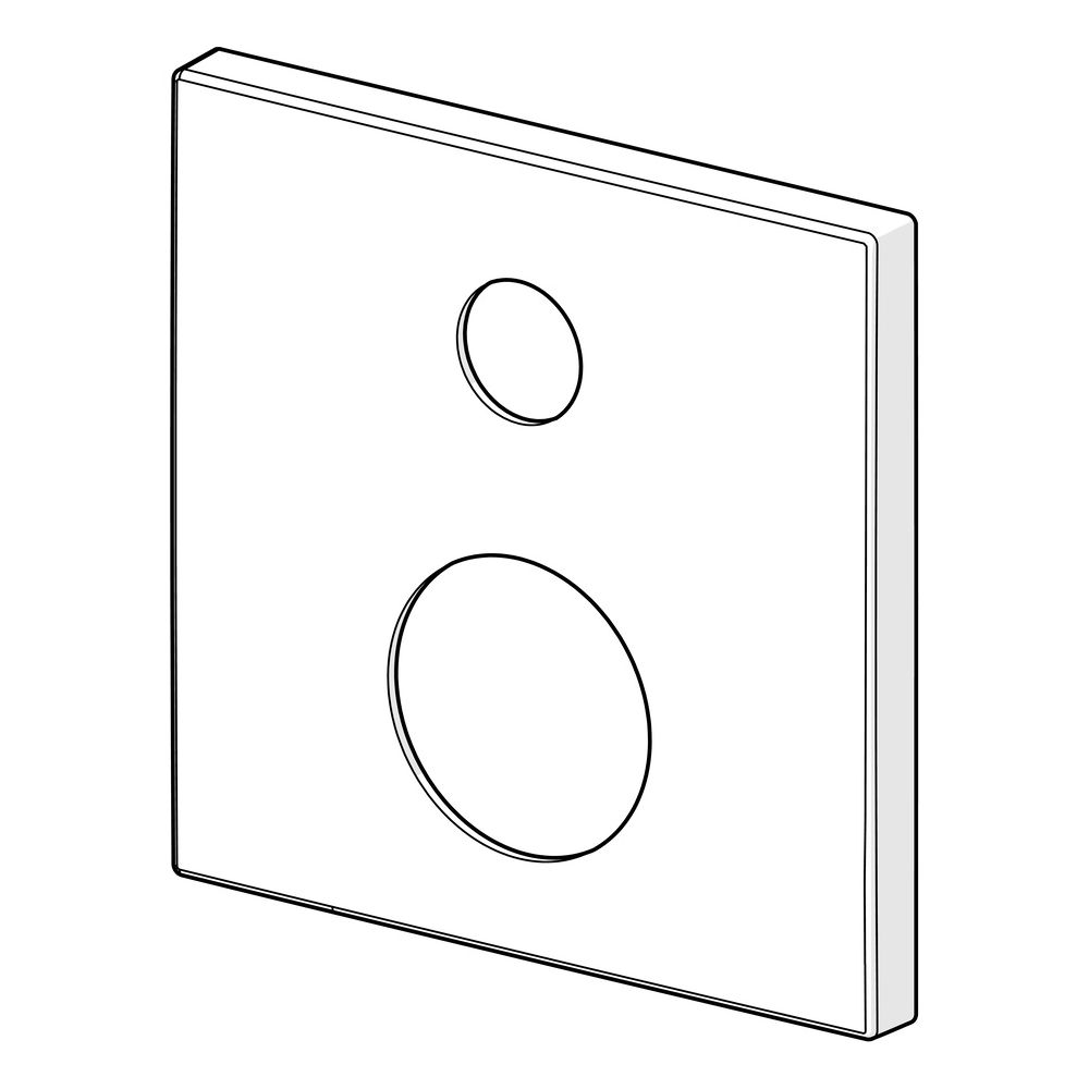 Hansa Rosette, 150x150mm, Chrom, 59914315... HANSA-59914315 4057304001741 (Abb. 2)