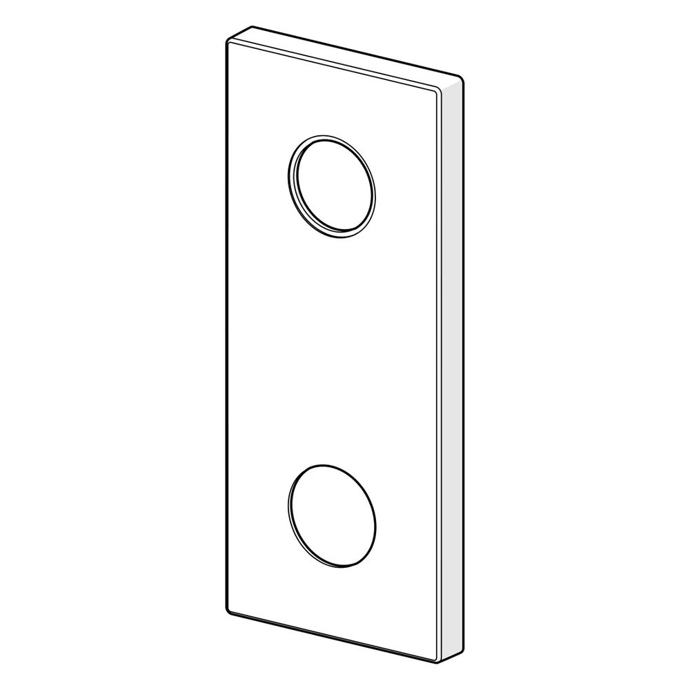 Hansa Deckplatte für Unterputz-Einbaukörper, Chrom, 59914358... HANSA-59914358 6414150076572 (Abb. 2)