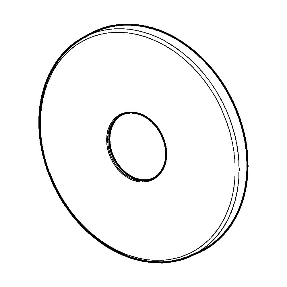 Hansa Varox Pro Rosette Durchmesser 170mm, 59914424... HANSA-59914424 4057304004568 (Abb. 2)