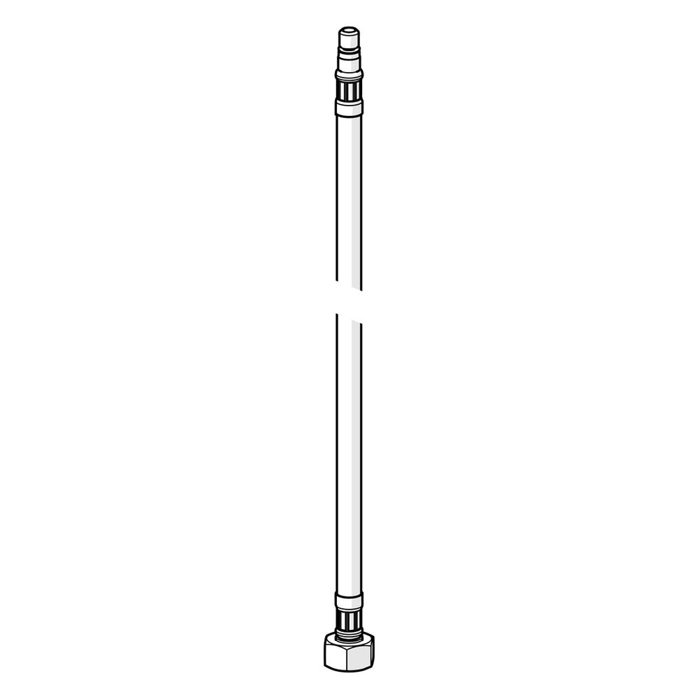 Hansa Anschlussschlauch Länge 50cm, G 3/8" x M8x1, LH, 59914467... HANSA-59914467 4057304005800 (Abb. 2)