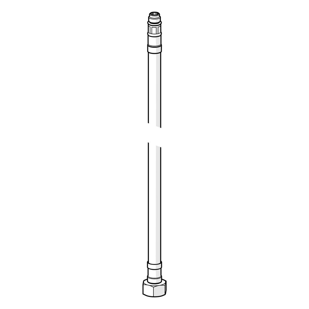 Hansa Anschlußschlauch 59914468 Länge 475mm, G3/8-M10x1 LH... HANSA-59914468 4057304005817 (Abb. 2)