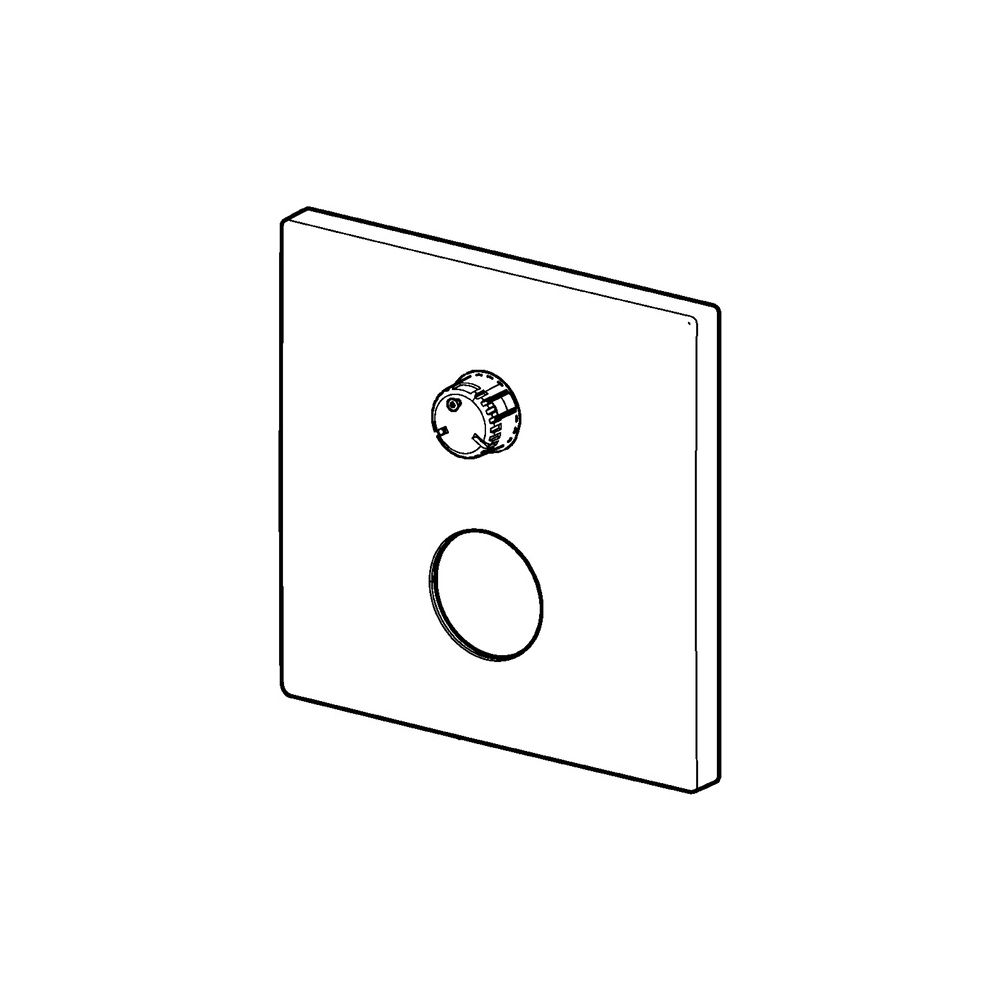 Hansa Rosette, 150x150mm, Chrom, 59914532... HANSA-59914532 4057304009419 (Abb. 2)
