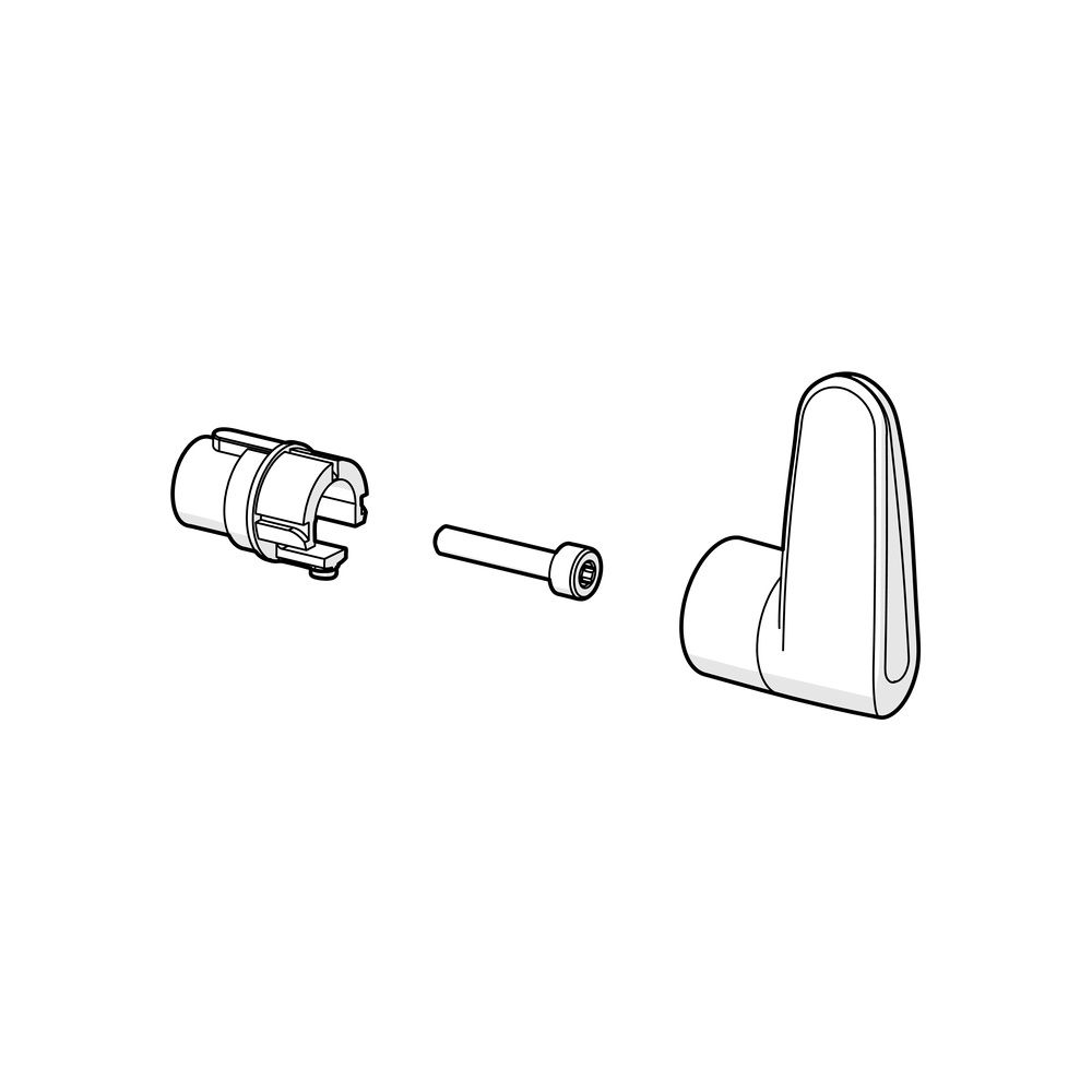Hansa Temperatureinstellgriff, Chrom, 59914568... HANSA-59914568 4057304009525 (Abb. 2)