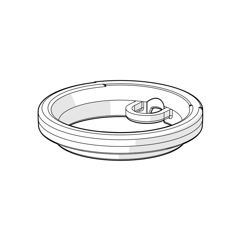 Hansa Bodendichtung für Wasserhahn, 59914591... HANSA-59914591 4057304009884 (Abb. 2)
