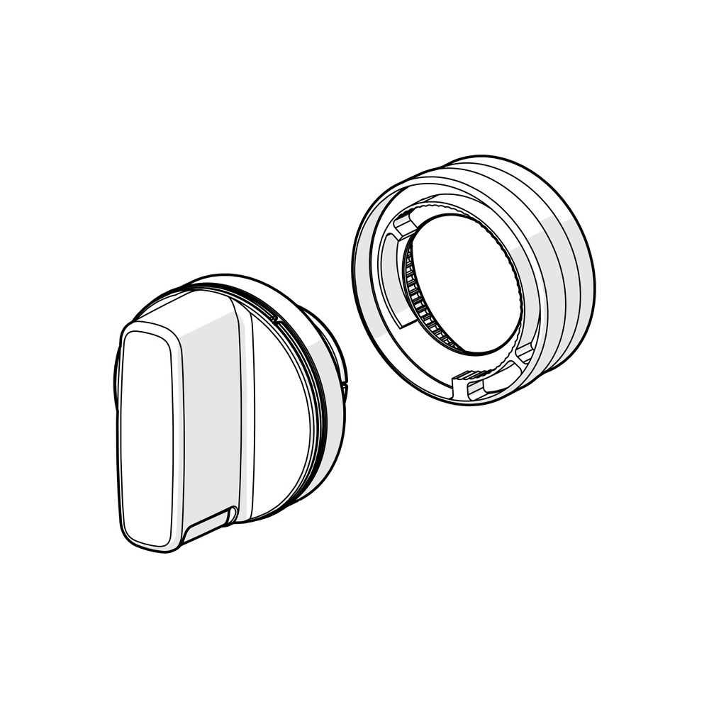 Hansa Temperatureinstellgriff, Chrom, 59914596... HANSA-59914596 4057304009983 (Abb. 2)