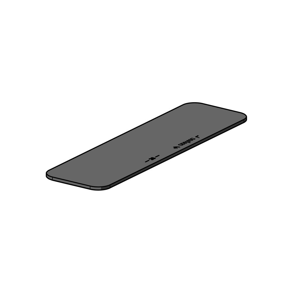 Hansa Deckplatte 59914600 Grau... HANSA-59914600 4057304009990 (Abb. 2)