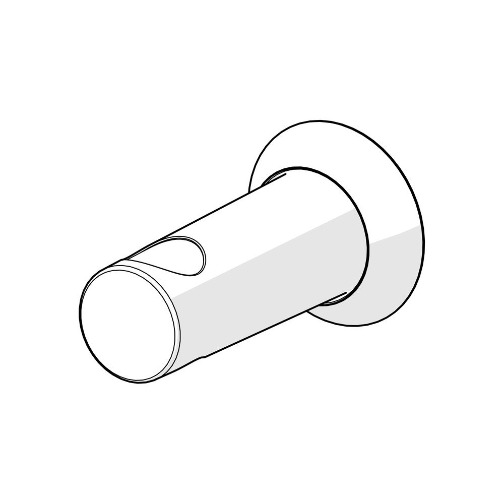 Hansa Brausestangenhalter, Chrom, 59914628... HANSA-59914628 4057304010255 (Abb. 2)