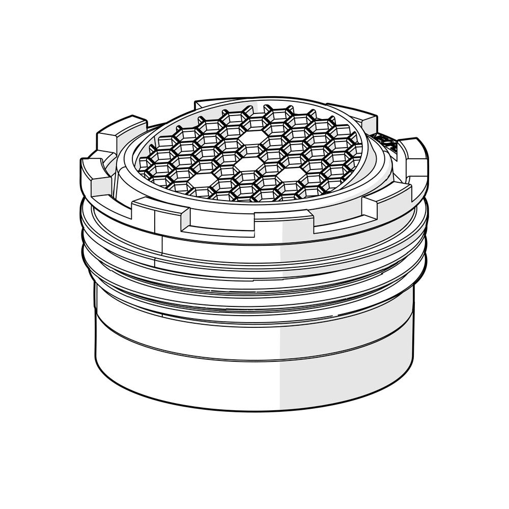Hansa Luftsprudler, M18,5x1, 59914662... HANSA-59914662 4057304010835 (Abb. 2)