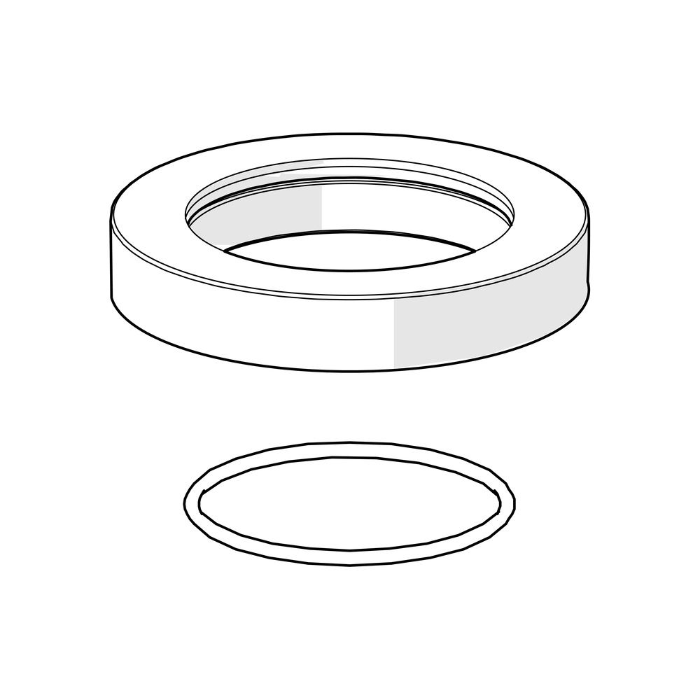 Hansa Deckplatte Durchmesser 72mm, Chrom, 59914668... HANSA-59914668 4057304012679 (Abb. 2)