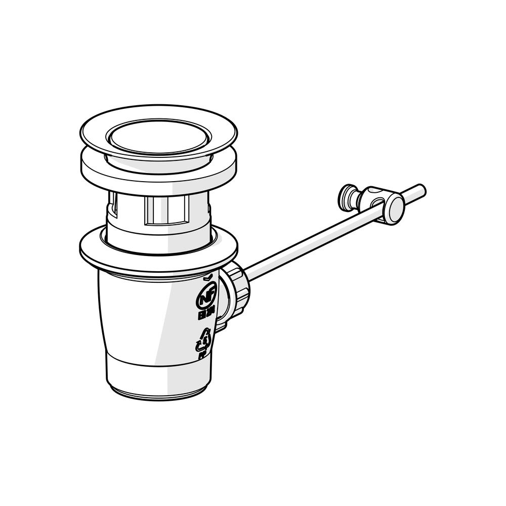 Hansa Ablaufgarnitur, ab 2019, Chrom, 59914763... HANSA-59914763 4057304014314 (Abb. 4)
