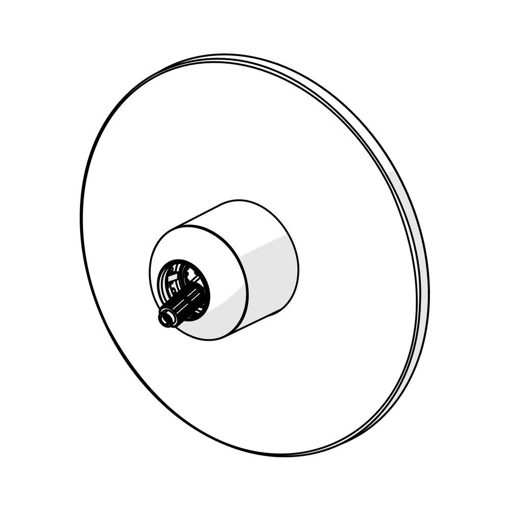 Hansa Fertigmontageset für einen Abgang, Wandmontage, Einhebelmischer, Rosette rund, ... HANSA-8261902081 4057304024511 (Abb. 5)