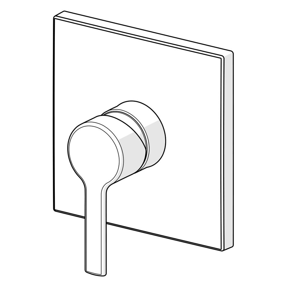Hansa Ronda Einhebelmischer Fertigmontageset für Brausebatterie 8386 Rosette eckig Chro... HANSA-83869583 4015474287136 (Abb. 5)
