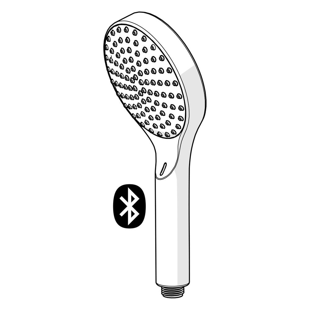 Hansa ActiveJet Handbrause Digital mit Bluetooth und Display, Smarte Duschbrause mit Wa... HANSA-84310180 4057304015618 (Abb. 5)