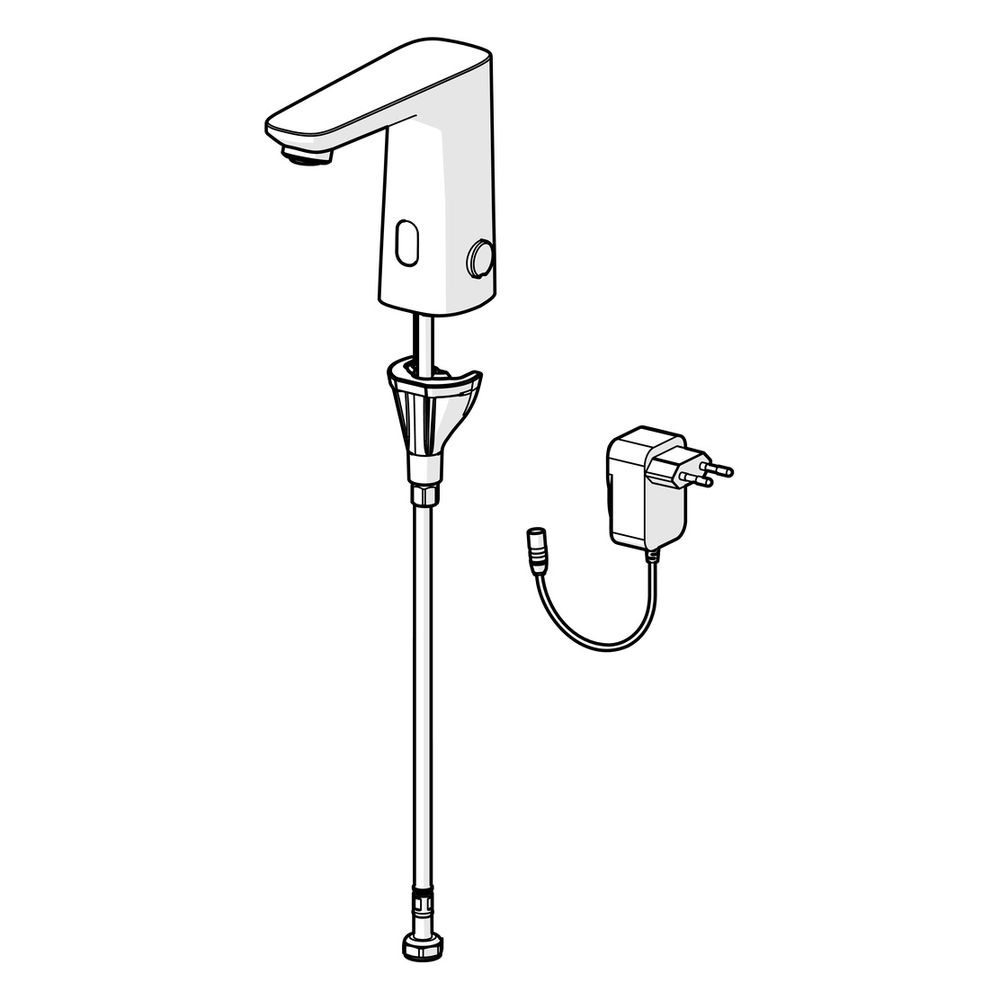 Hansa Electra Waschtischarmatur, Standmontage, Sensor, Bluetooth, 230/9V, Chrom, 920120... HANSA-92012009 4057304019357 (Abb. 5)