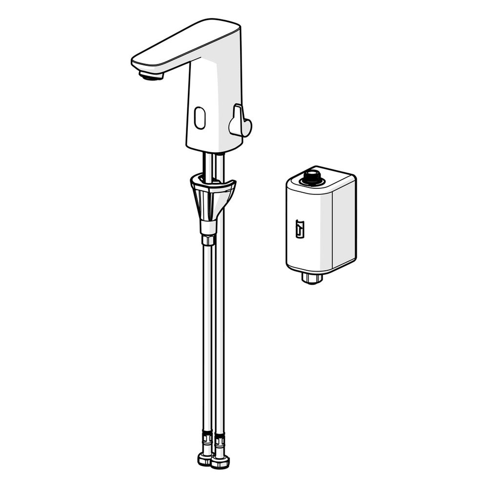 Hansa Electra Digital plus Waschtischarmatur, Standmontage, Sensor, Bluetooth, Chrom, 9... HANSA-92302239 4057304019487 (Abb. 5)