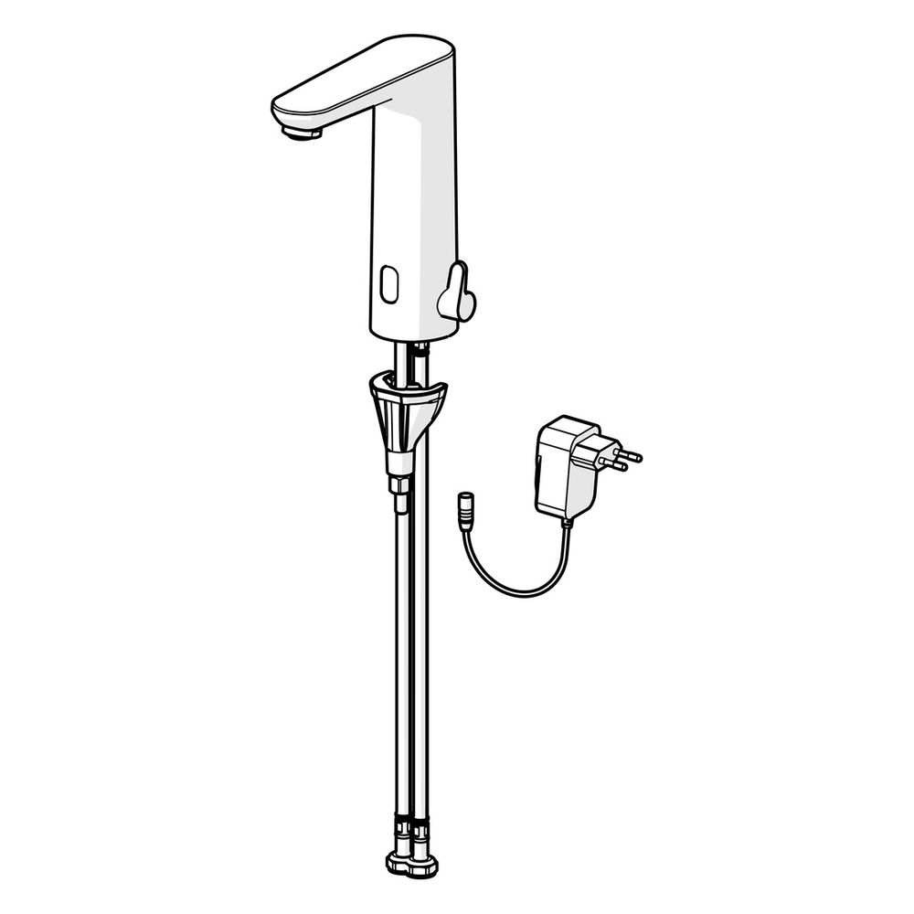 Hansa Electra Safety Waschtischarmatur, Standmontage, Sensor, berührungslos, 230/9V, Ch... HANSA-93602009 4057304019609 (Abb. 5)