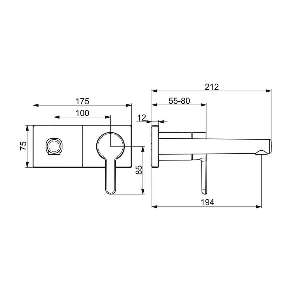 Hansa Designo Einhebelmischer Fertigmontageset für Waschtischbatterie Style 5109 Rosett... HANSA-51092183 4057304006647 (Abb. 3)